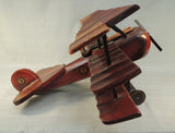 Wooden World War I Triplane Model