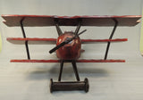 Wooden World War I Triplane Model