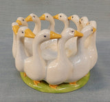 Charming Gaggle of Geese Bowl