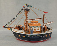 Lemax Village Christmas Collection S.S. Islander Ship 2002