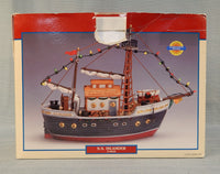 Lemax Village Christmas Collection S.S. Islander Ship 2002