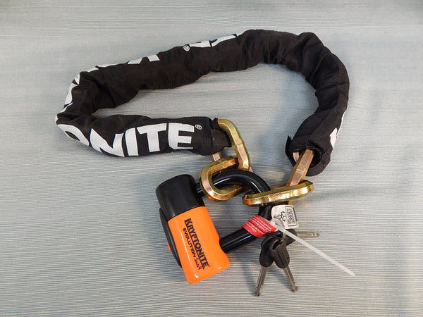 Kryptonite Evolution Series 4 New York 1210 Bike Chain Lock with Keys
