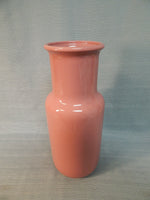 16" Dusty Rose Scheurich Ceramic Vase