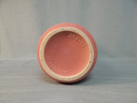 16" Dusty Rose Scheurich Ceramic Vase