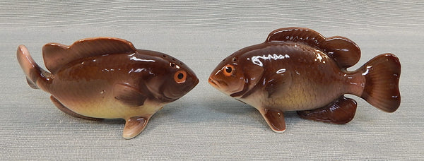 Rock Bass Fish Relco Japan Salt & Pepper Shaker Set