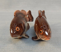 Rock Bass Fish Relco Japan Salt & Pepper Shaker Set