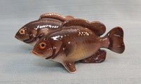 Rock Bass Fish Relco Japan Salt & Pepper Shaker Set