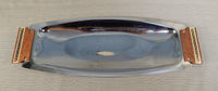 Mid-Century Modern Chrome Appetizer Tray
