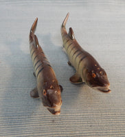 Muskellunge Fish Relco Japan Salt and Pepper Shaker Set