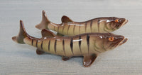 Muskellunge Fish Relco Japan Salt and Pepper Shaker Set