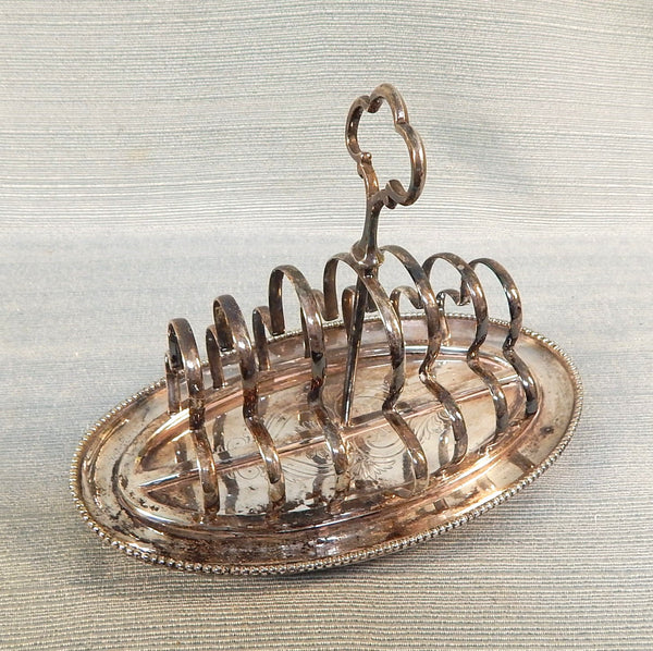 Silver Plate Toast Caddy