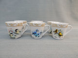 Bradford Exchange Feathered Friends Porcelain Teacup Collection - New in Box!