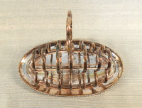 Silver Plate Toast Caddy
