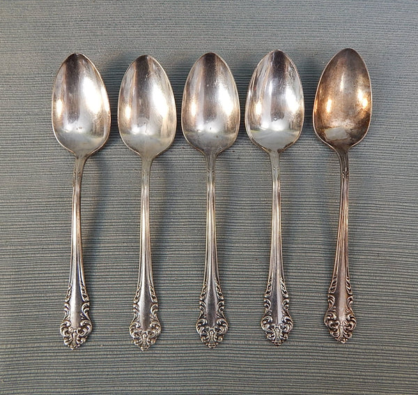 Community Silver Avalon Tablespoons - Lot of 5