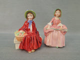 BopPeep and Linda Vintage Royal Doulton Figurines - Set of 2