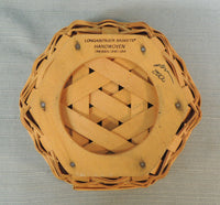 Small Hexagonal Longaberger Basket c. 2000