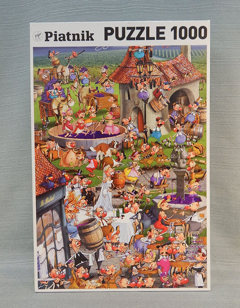 1000 Piece Story of Wine Puzzle - Certified Complete!