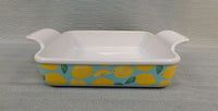 Pair of Cook's Tools "Lemons" Casserole Dishes