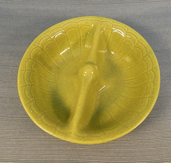 Mid-Century Modern Lane & Company Divided Bowl