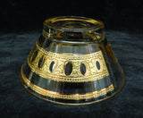 Culver Antigua 22 kt. Gold 5" Nut Bowls - Set of 2