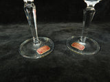 Gorham Crystal Lady Anne Wine Glasses - Set of 2 Sizes - Like New!