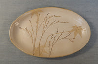 Kaleidoscope Pottery Oval Dish