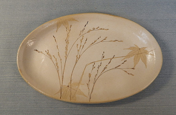 Kaleidoscope Pottery Oval Dish