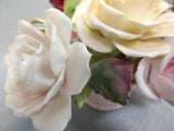 Royal Adderley Bone China Floral Basket