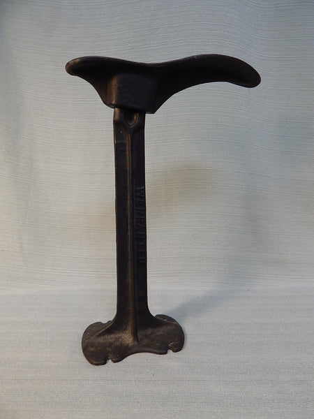 Cast Iron Warranted Cobbler's Stand