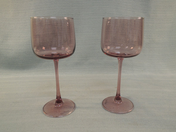 Our Place Rose Tinted Wine Glasses - Set of 2 - Brand New!