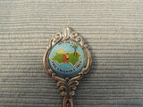 Set of 6 Souvenir of Hawaii Demitasse Spoons