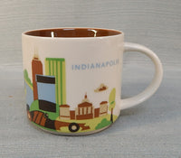 2015 Starbucks Indianapolis You Are Here Mug