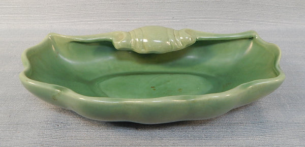 Vintage Red Wing Green Shell Dish #658