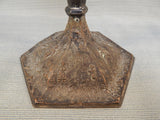 Barbour Repoussé Silver Plate Trumpet Vase