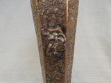 Barbour Repoussé Silver Plate Trumpet Vase