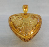 Vintage Hazel Atlas Amber Candy Dish