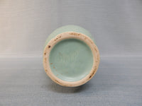 Weller Pottery 9.75" Two-Handled Green Cameo Vase