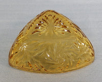 Vintage Hazel Atlas Amber Candy Dish