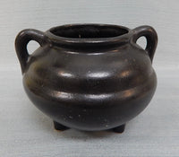 Roseville RRPC Black Pot Vase