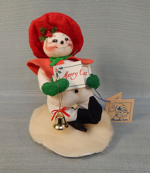 1997 Annalee 8" Caroling Snowman