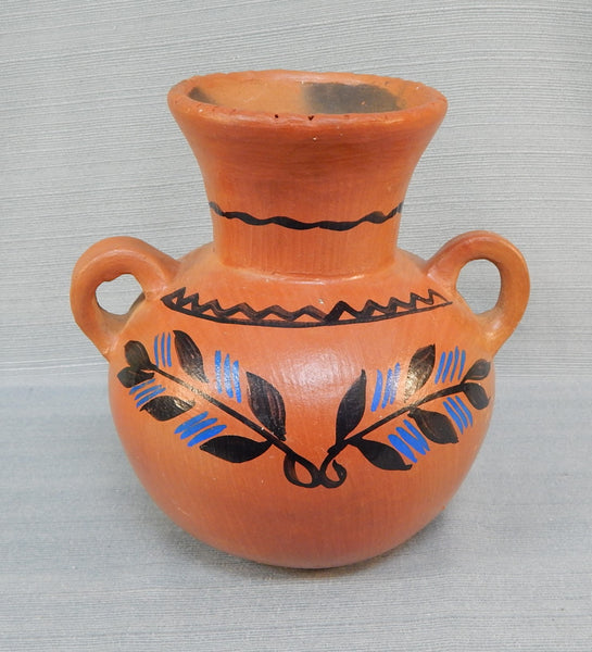 Mexican Painted Terracotta Jar