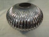 Ribbed Glass Pendant Light Fixture - New!