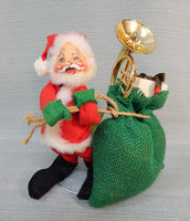 1967 Annalee 8" Santa with Bag of Toys