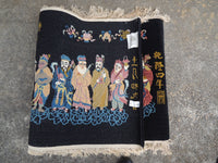 Eight Immortals Hand-Woven Wool Rug