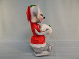 1966 Annalee 12" Christmas Mouse