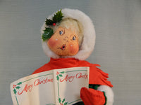 1974 Annalee 15" Christmas Caroler