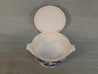 Vienna Woods Blue and White Fine China Bowls - Set of 2