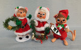 2009 Annalee Christmas Mice - Set of 3