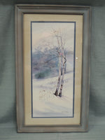 Pair of Antonio Rivera Original Watercolors