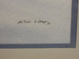 Pair of Antonio Rivera Original Watercolors
